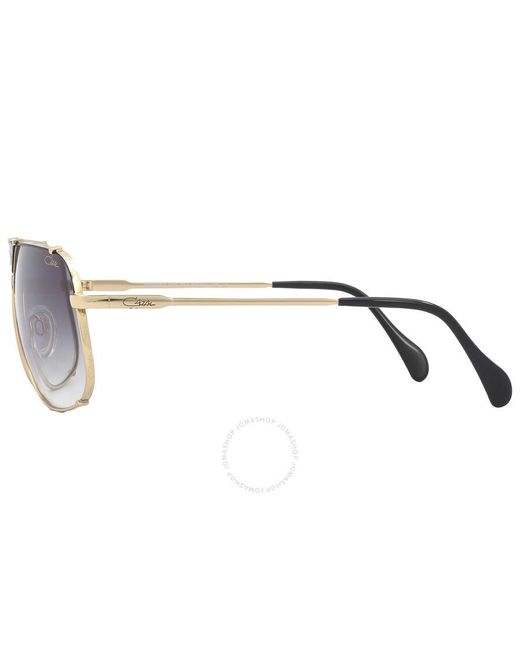 Cazal Gray Grey Gradient Navigator Sunglasses 994 001 63