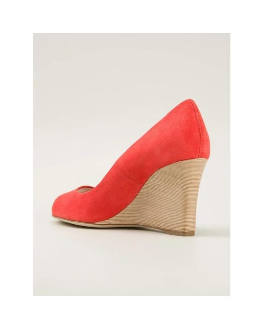 Tod's Pink Tod's Wedge Pumps