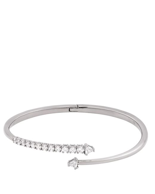 Swarovski Metallic Sublima Ruthenium Plated Bangle