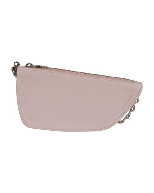 Burberry Yellow Micro Shield Shoulder Bag