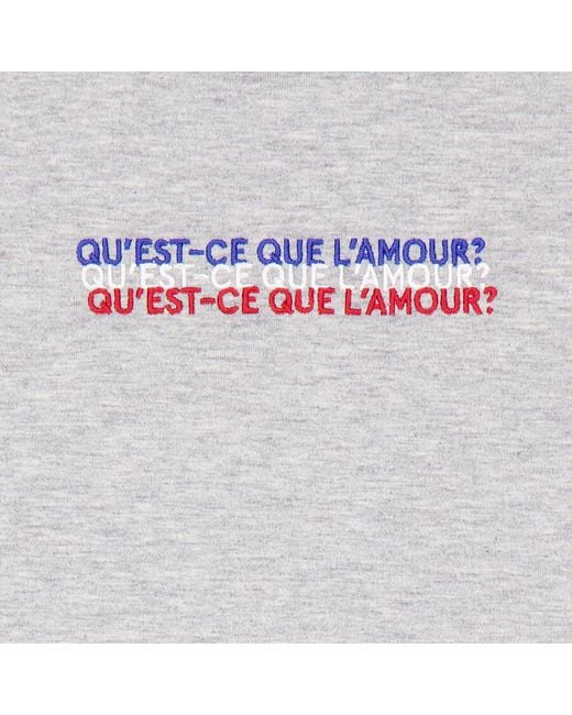 Burberry Gray L Amour Logo Embroidered Sam T-Shirt, Size X-Small (Youth for men
