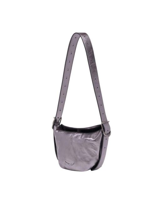 Zadig & Voltaire Metallic Shoulder Bag