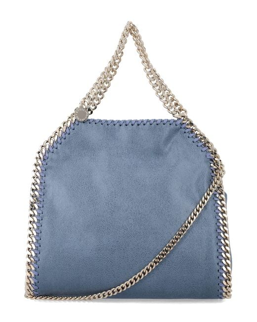 Stella McCartney Blue Mini Falabella Tote