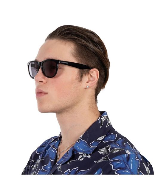 Calvin Klein Gray Grey Oval Sunglasses for men