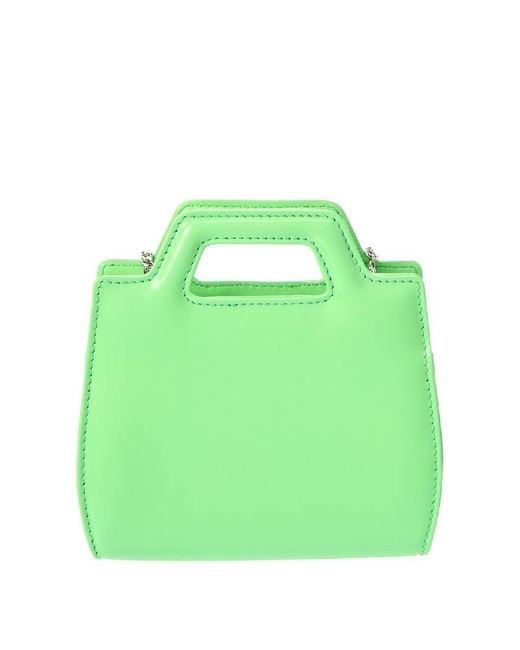 Ferragamo Green Wanda Mini Crossbody Bag