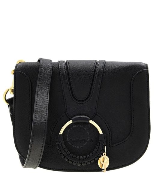 See By Chloé Black Hana Leather Shoulder Bag