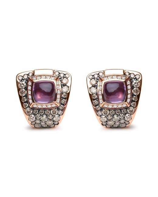 Haus of Brilliance Multicolor 18k Re Gold 1 1/2 Cttw Round Diamond