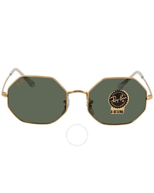 Ray-Ban Green Octagon 1972 Legend Sunglasses Rb1972 919631 54