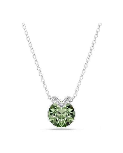 Swarovski Metallic Bella V Pendant Crystal Necklace