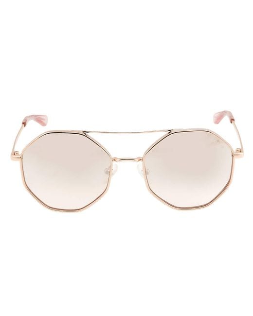 Round guess sunglasses cheap