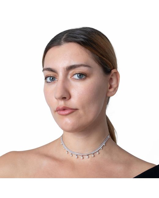 Swarovski Metallic X Ariana Grande Round Cut Choker