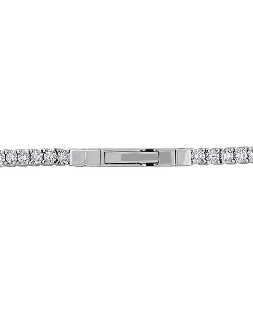 Created Forever Metallic 4 Ct Tw Lab Grown Diamond Bangle for men