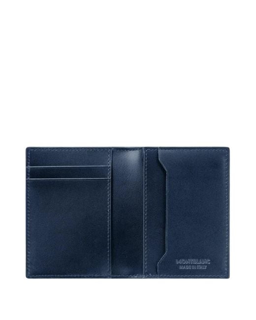 Montblanc Blue Extreme 3.0 Leather 4Cc Card Holder for men