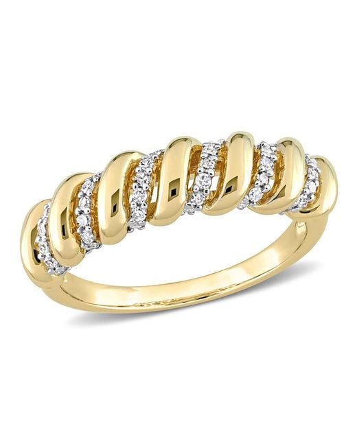 Amour Metallic 1/5 Ct Tdw Diamond Ring for men