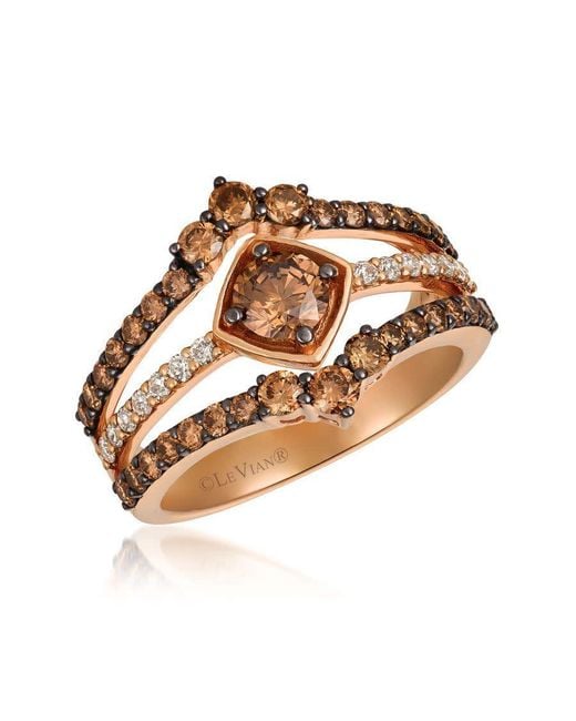 Le Vian Brown Ladies Nudepalette Rings Set