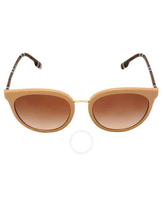 Burberry Willow Gradient Brown Phantos Sunglasses Be4316 400813 54