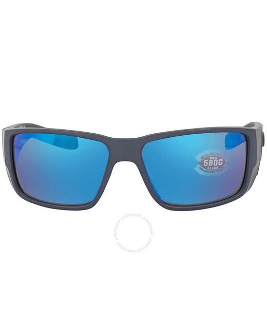 Costa Del Mar Blackfin Pro Blue Mirror Polarized Glass Sunglasses 6s9078 907807 60 for men