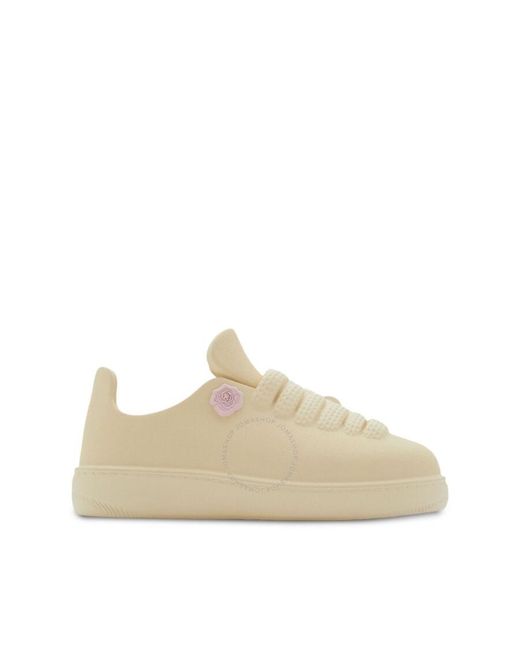 Burberry Natural Bubble Lace-Up Sneakers, Brand Size 37 Us