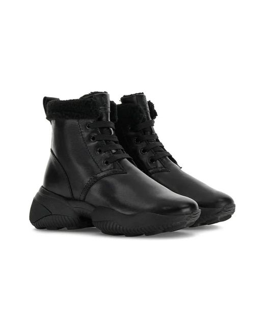 Hogan Black Ladies Boots, Us