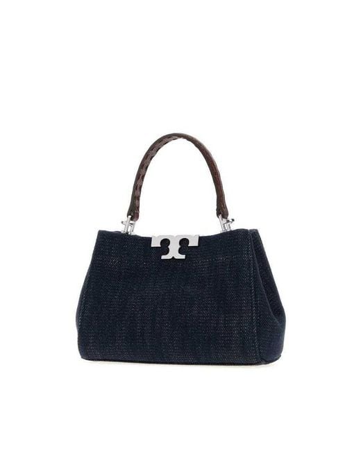 Tory Burch Blue Eleanor Top Handle Bag