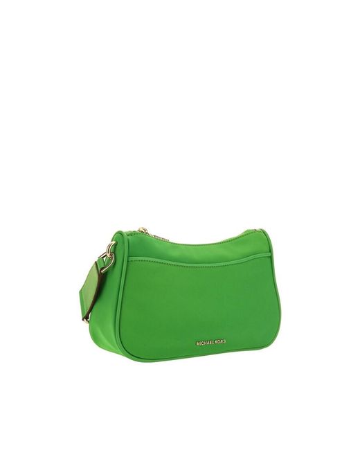 Michael Kors Green Michael Jetset Shoulder Bag