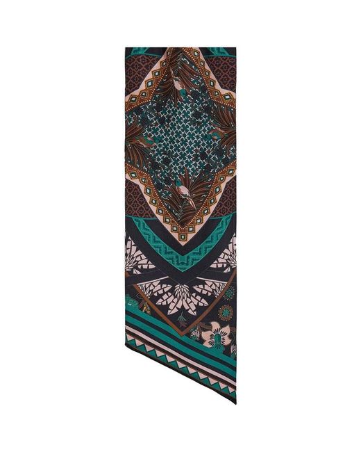 Ferragamo Green Ferragamo Ba Nodonirva Scarf