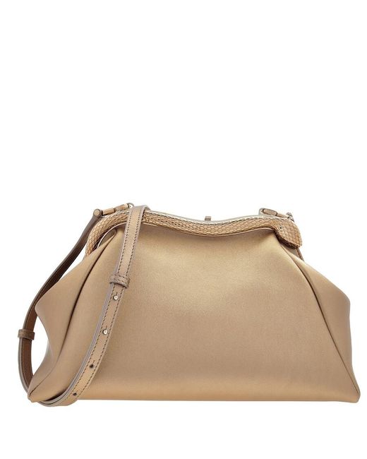 BVLGARI Natural Serpentine Medium Pouch