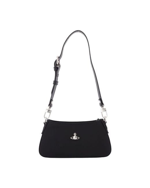 Vivienne Westwood Black Tasha Shoulder Bag