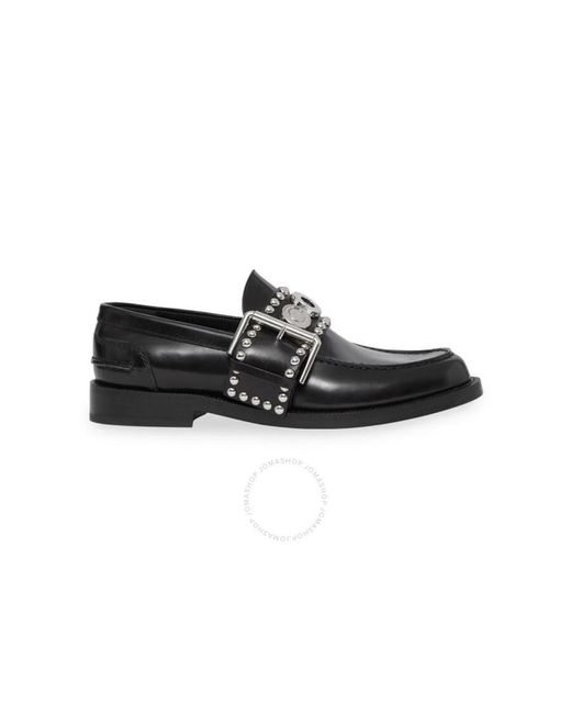 Burberry Black Marita Leather Loafers for men