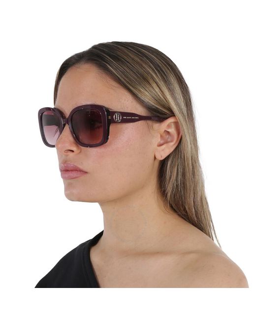 Marc Jacobs Pink Gradient Square Sunglasses Marc 625/s 0lhf/3x 54