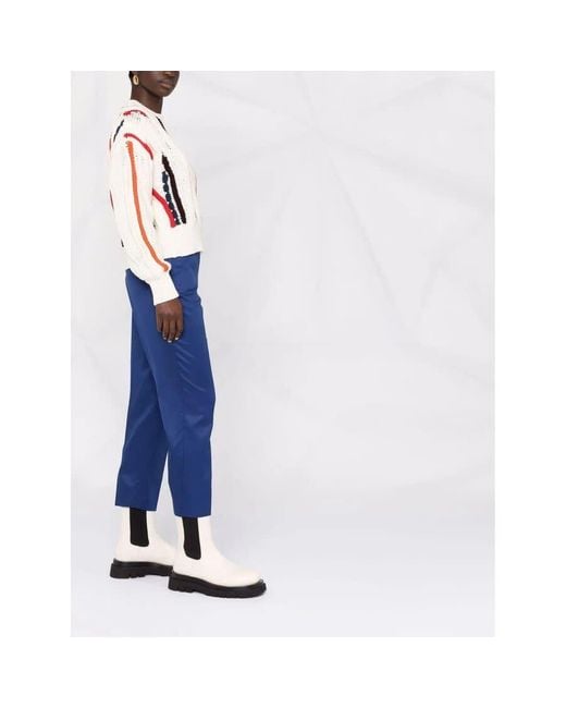 Ferragamo Blue Trousers