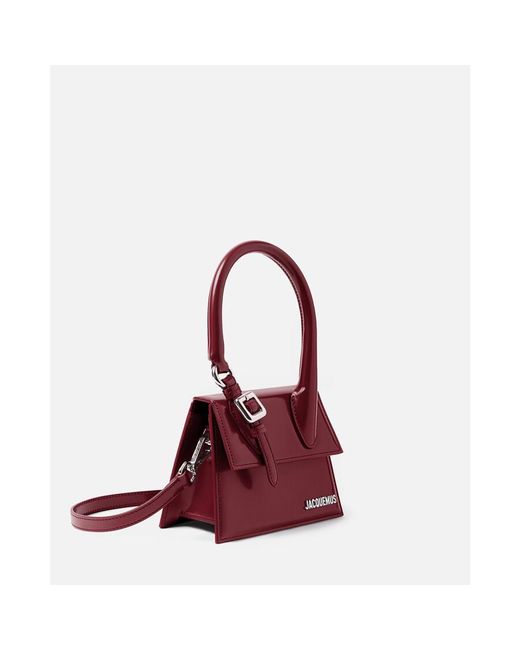 Jacquemus Red Le Chiquito Moyen Boucle