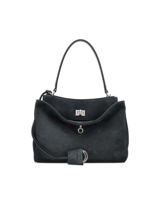 Balenciaga Black Rodeo Shoulder Bag for men