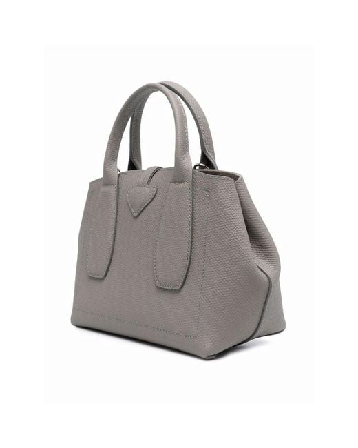 Longchamp Gray Roseau S Top H