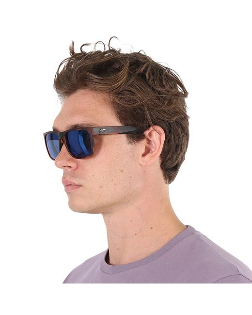 Costa Del Mar Spearo Blue Mirror Polarized Polycarbonate Sunglasses Spo 191 Obmp 56 for men