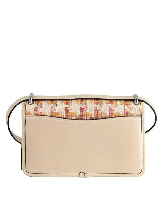 COACH Brown Tweed Bandit Shoulder Bag