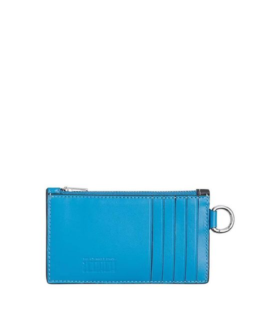 COACH Blue The Lil Nas X Drop Zip Card Case for men