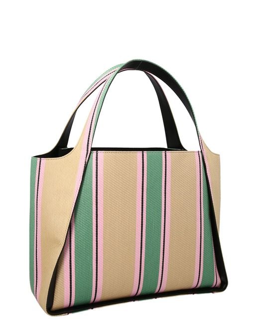 Stella McCartney Green Tella Mccartney Raffia Tote Bag for men