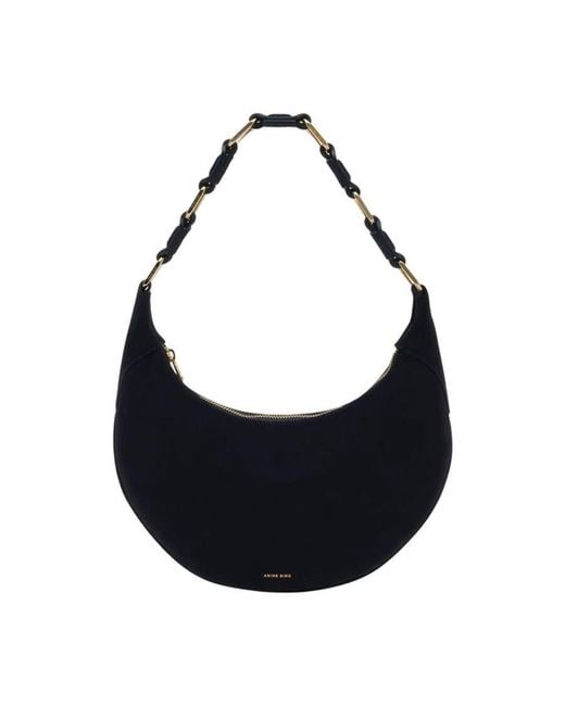 Anine Bing Black Kate Shoulder Bag