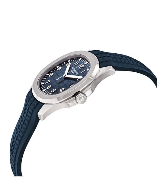 Patek Philippe Aquanaut Automatic Blue Dial Watch 001 For Men Lyst