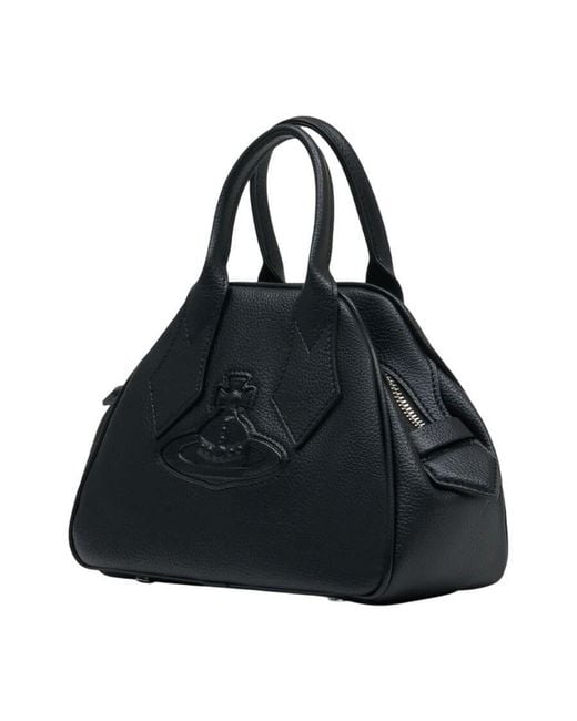 Vivienne Westwood Black Yasmine Top Handle Bag