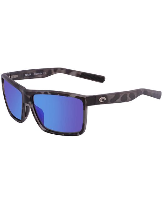 Costa Del Mar Blue Rinconcito Mirror Polarized Glass Sunglasses 6s9016 901629 60 for men