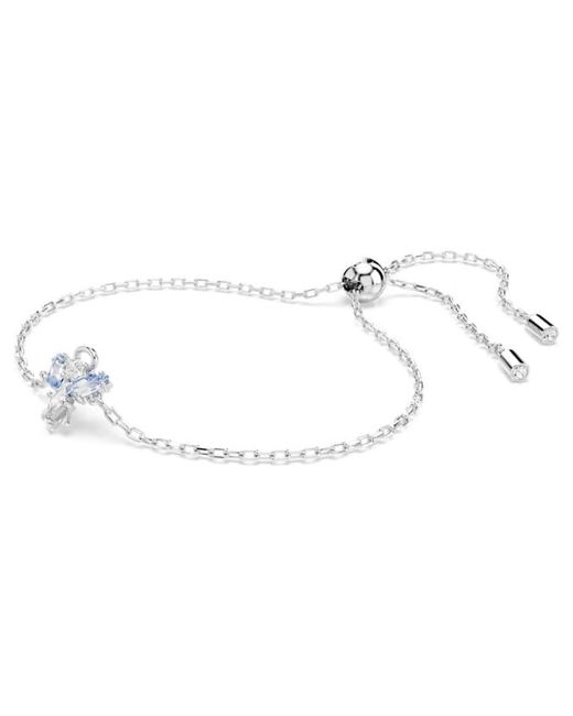 Swarovski Metallic Magic Angel Rhodium Plated Bracelet