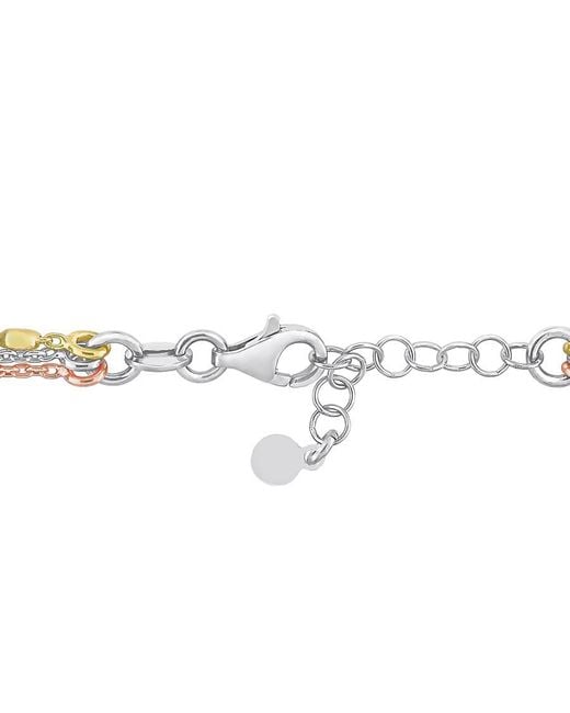 Amour Metallic Multi-Strand Bracelet for men