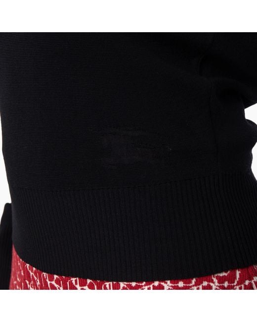 Burberry Black Ekd Wool Rollneck Sweater