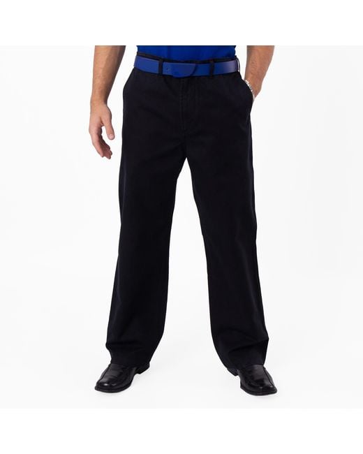 Burberry Black Straight Hem Trousers for men