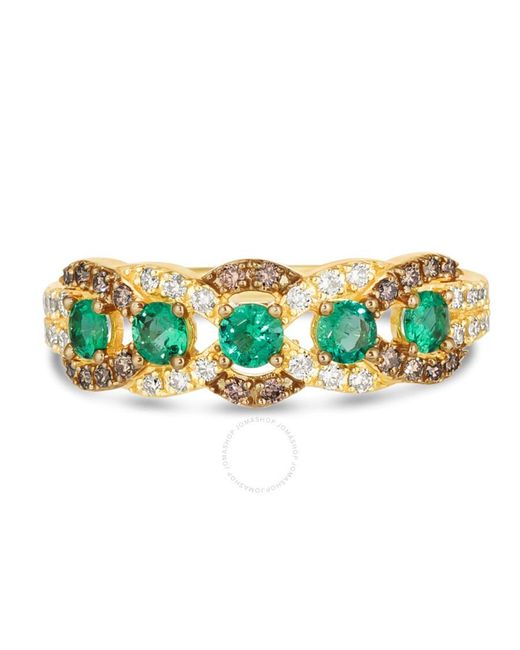 Le Vian Blue Costa Smeralda Emeralds Ring Set