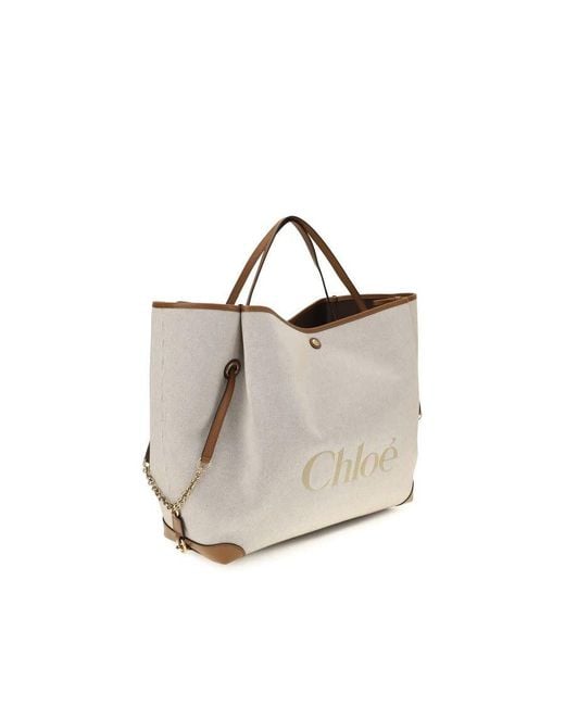 Chloé Multicolor Chlo Carry Tote Bag