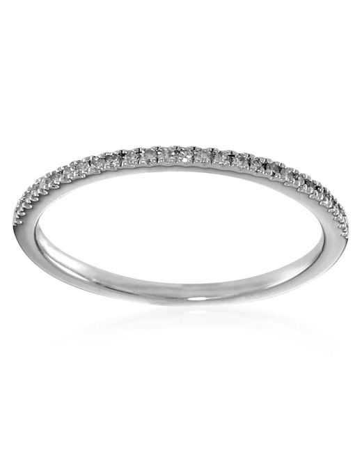Diamanti Per Tutti Metallic Sterling Diamond Ring