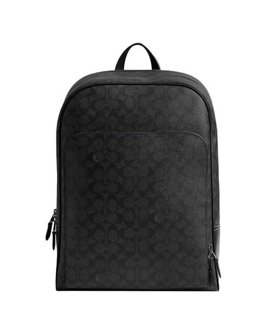 COACH Black Gotham Backpack for men